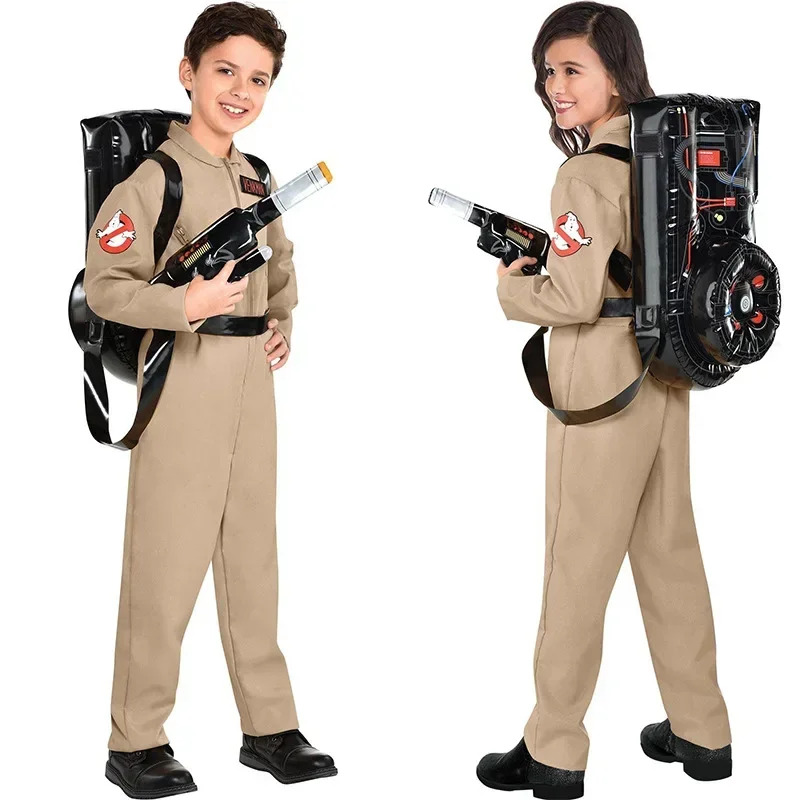 Anime Cosplay Youtube Shorts - Halloween Bambini Padre Ghostbusters Costume Cosplay