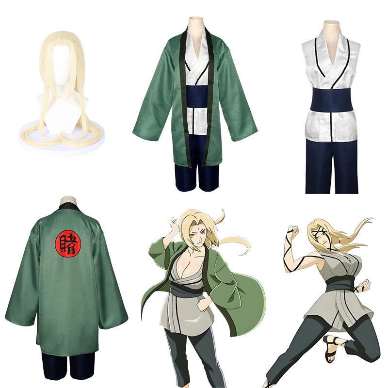 Anime Cosplay Youtube Shorts - Tsunade Costume Cosplay Anime Cartoon Ragazze