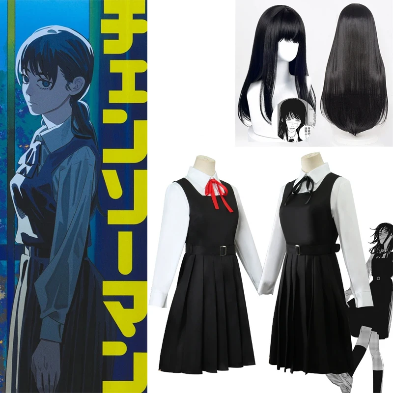 Chainsaw Man Cosplay - Costume Cosplay di Chainsaw Man, Parrucca