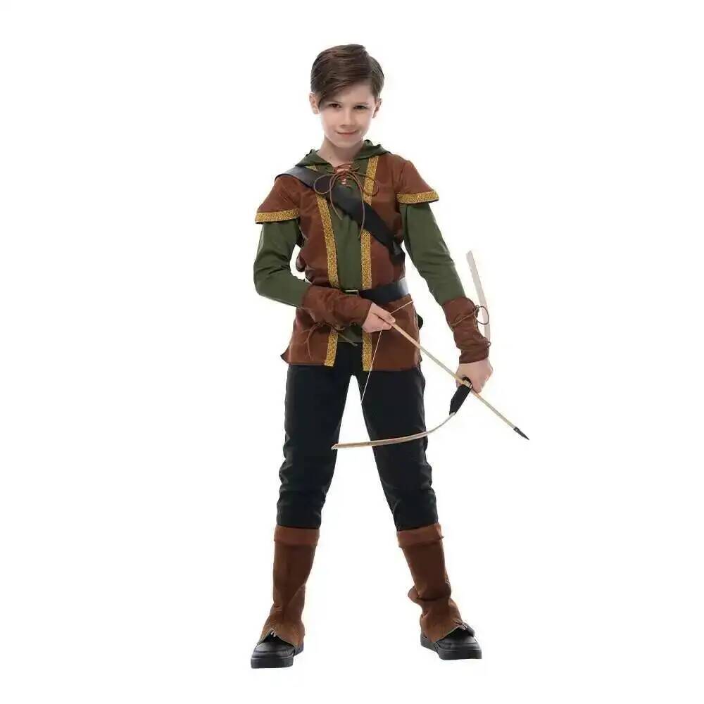 Anime Cosplay Robin - Costume da Arciere per Bambini, Costume