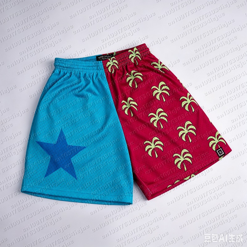 One Piece Straw Hat - Pantaloncini a Rete One Piece Straw