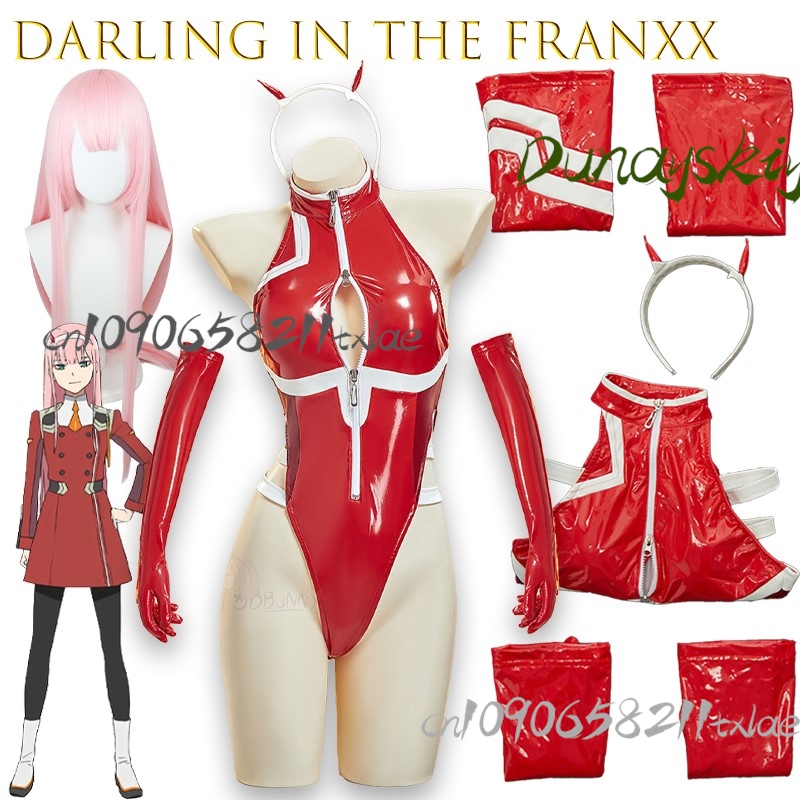 Anime Cosplay Zero Two - Darling In The Franxx Zero Two