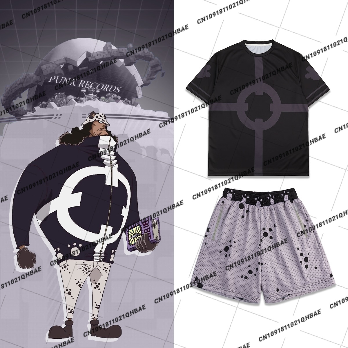 Anime Cosplay Anime - Nuovo Costume Cosplay Bartholemew Kuma di