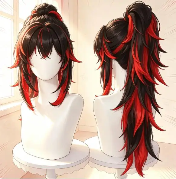 Anime Cosplay Events 2026 - Parrucca Cosplay Anime Tsugikuni Yoriichi 2026,