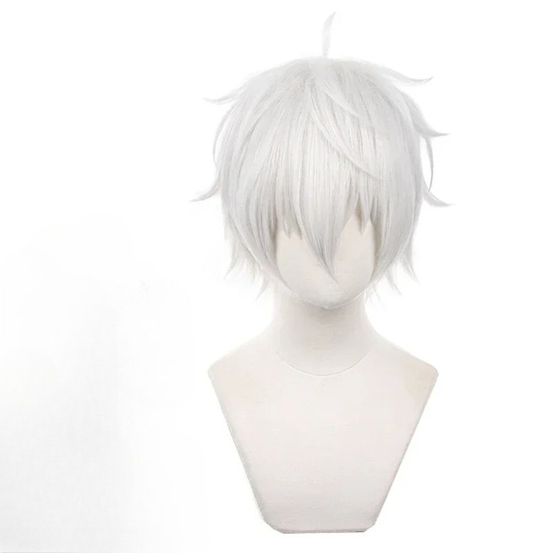 Cosplay Anime White Hair - Parrucche Cosplay Anime Seishiro Nagi, Bianco