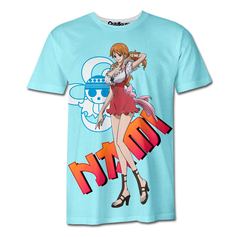 One Piece Straw Hat - T-shirt One Piece Nami dei Pirati