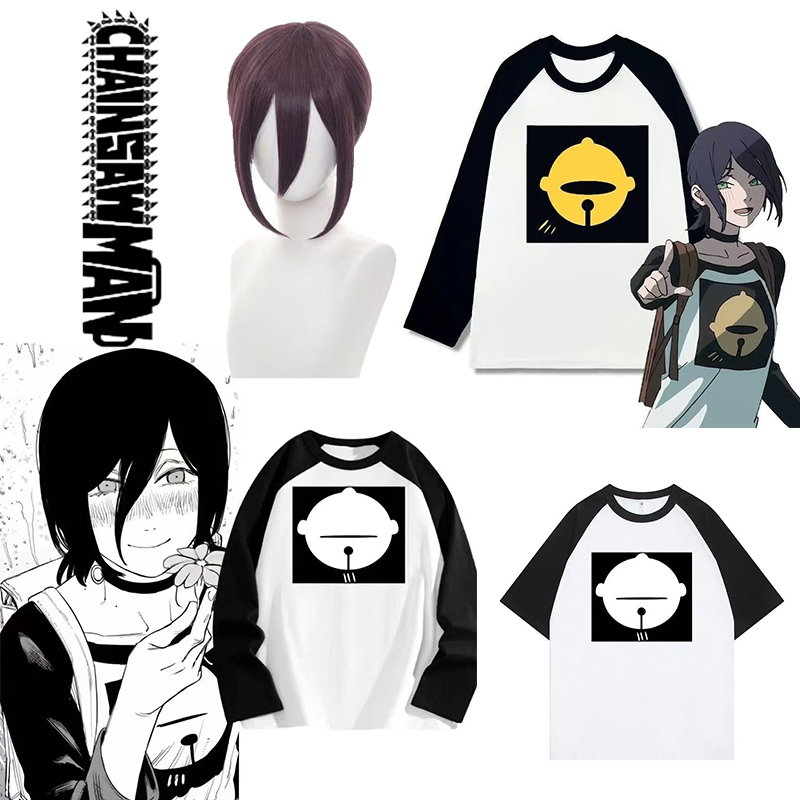 Chainsaw Man Cosplay - Anime Chainsaw Man Reze Cosplay T-shirt