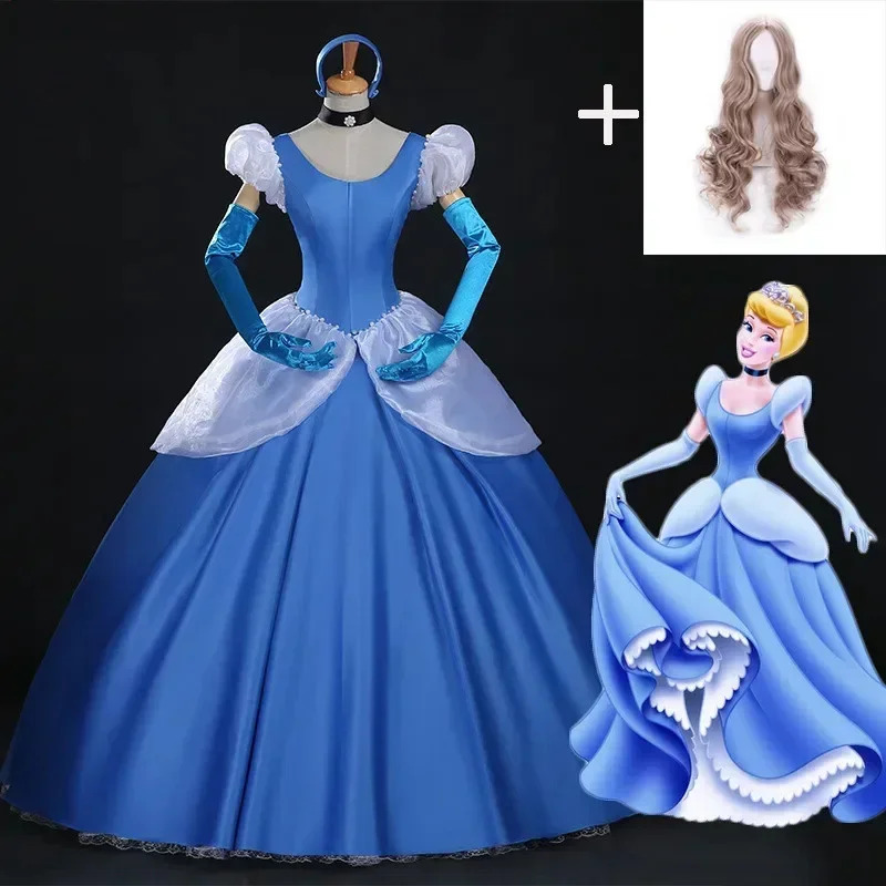 Anime Cosplay Youtube Shorts - 2020 Cenerentola cosplay adulto Blu Cenerentola