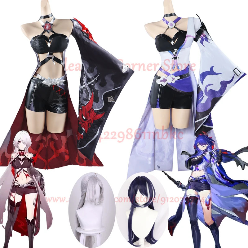 Anime Cosplay Youtube Shorts - Disponibile Acheron Costume Cosplay Honkai Star