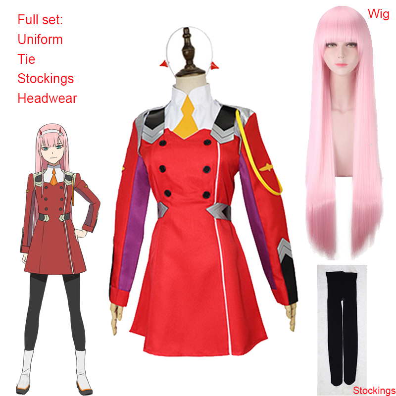 Anime Cosplay Zero Two - Anime 02 Abiti DARLING in the