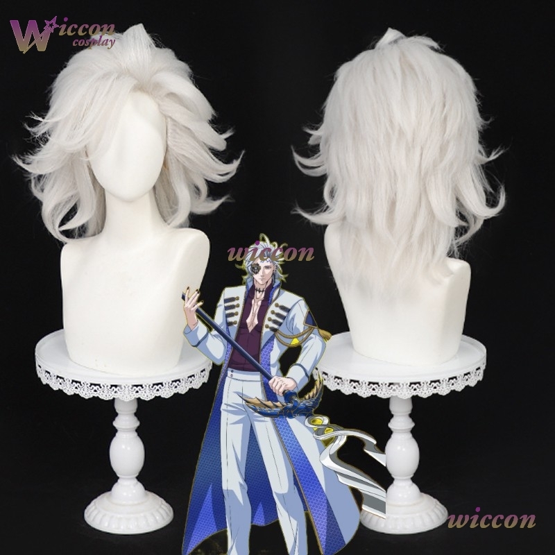 Parrucca CosrR Anime Record Of - Cosplay Anime White Hair recensione e prezzo