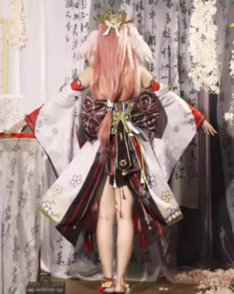 Genshin Impact Yae Miko Cospla - Anime Cosplay Kostüm recensione e prezzo