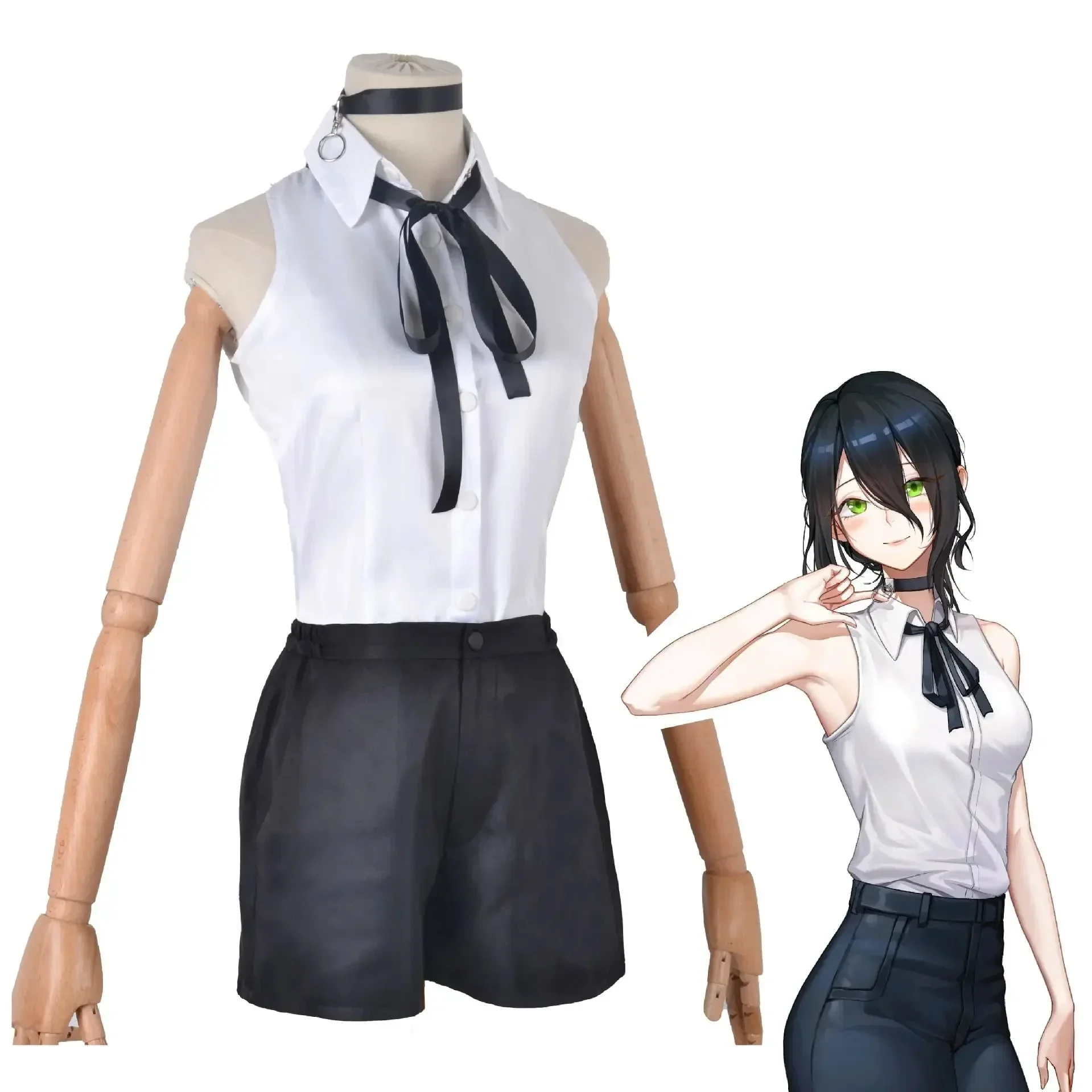 Costume Cosplay Reze di Chains - Chainsaw Man Cosplay recensione e prezzo