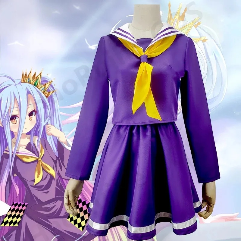 Costume cosplay di Shiro da No - Anime Cosplay Youtube Shorts recensione e prezzo