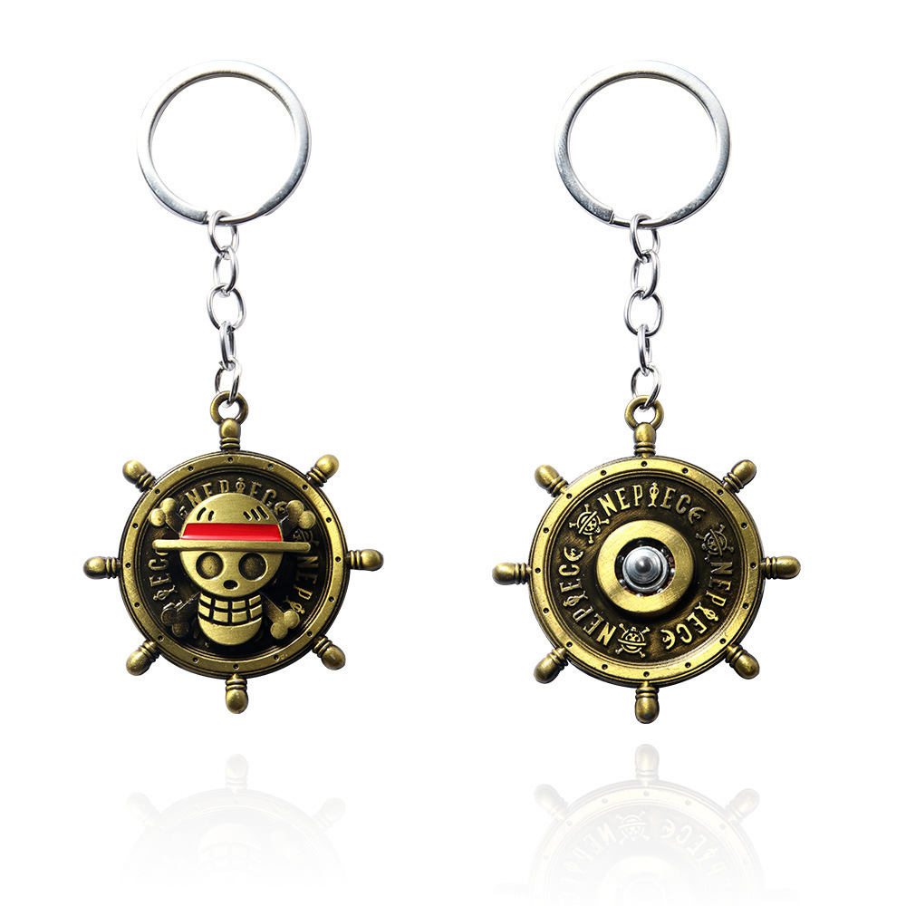 Portachiavi rotante, ciondolo  - One Piece Straw Hat recensione e prezzo
