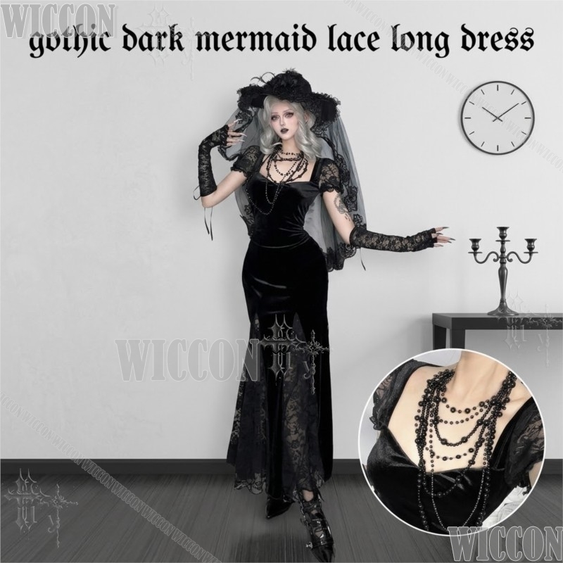 Abito Lungo Gotico Smeraldo in - Anime Cosplay Events 2026 recensione e prezzo