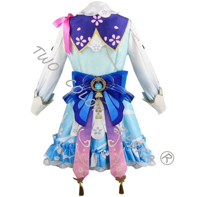 Kamisato Ayaka Cosplay Spiel G - Anime Cosplay Kostüm recensione e prezzo