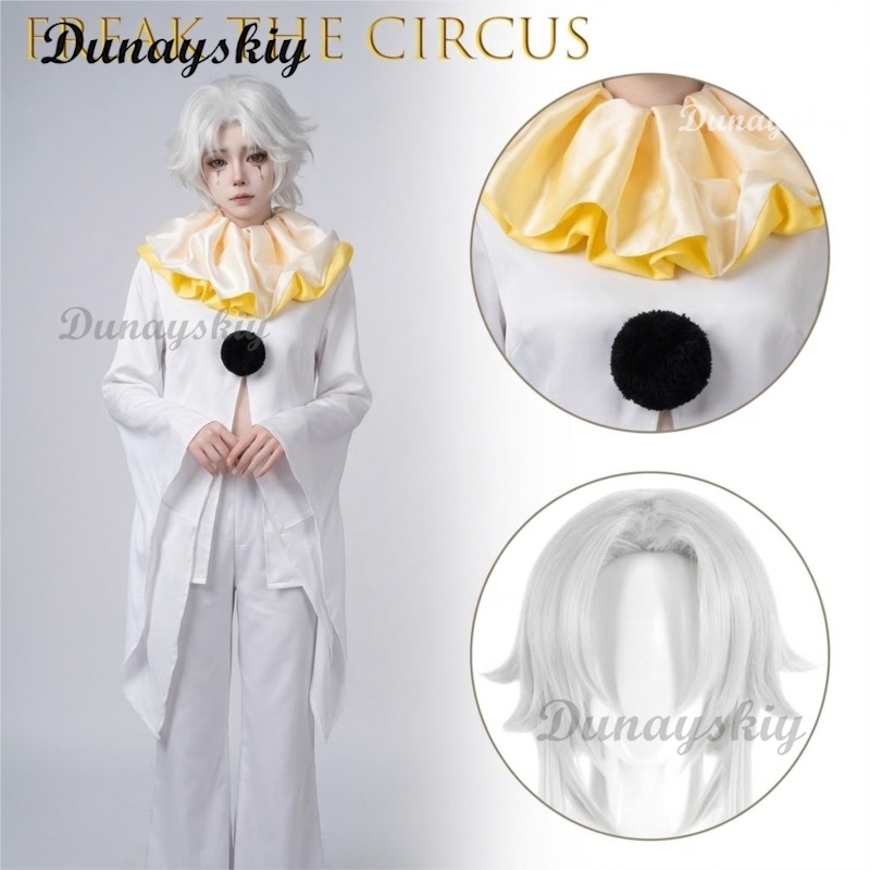 Costume da Clown Bianco Pierro - Cosplay Anime White Hair recensione e prezzo