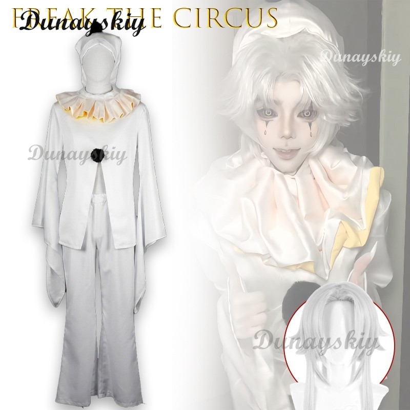 Costume da Clown Bianco Pierro - Cosplay Anime White Hair recensione e prezzo