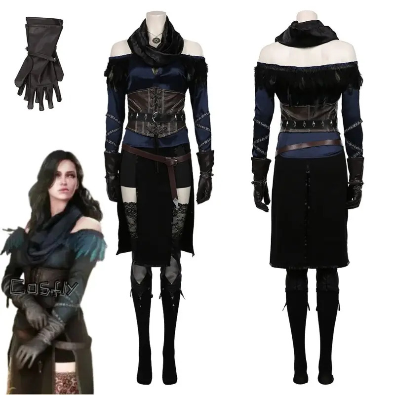Yennefer Cosplay Fantasia Cost - Anime Cosplay Youtube Shorts recensione e prezzo