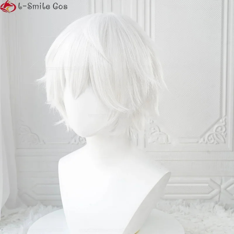 Parrucca Bianca Corta da Uomo  - Cosplay Anime White Hair recensione e prezzo