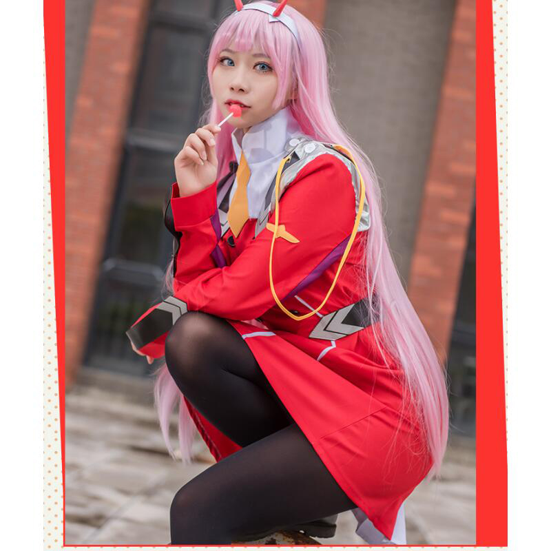 Anime 02 Abiti DARLING in the  - Anime Cosplay Zero Two recensione e prezzo
