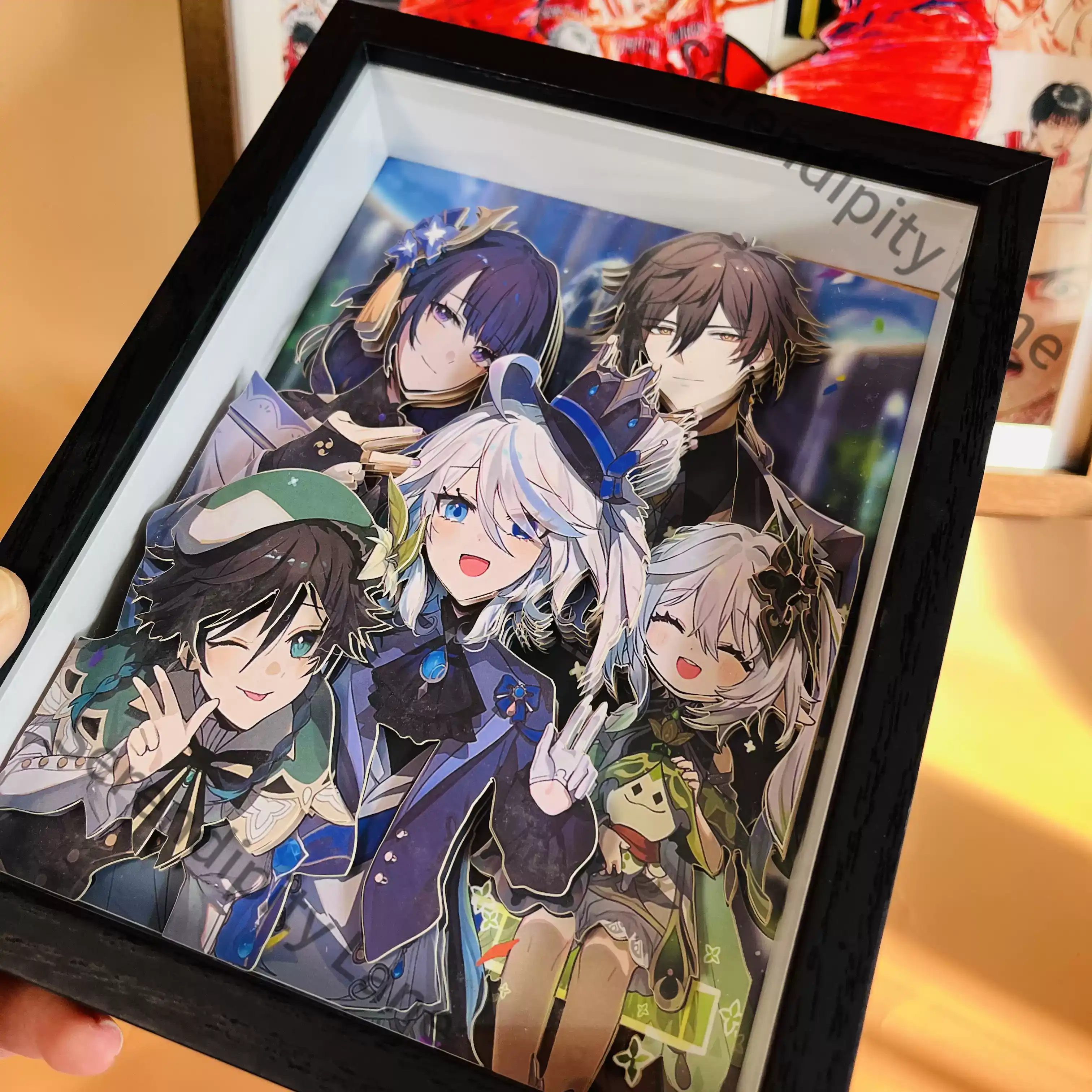 Cornice Fotografica 3D in Cart - Anime Cosplay Wallpaper recensione e prezzo